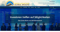 Desktop Screenshot of angelmountain.ch